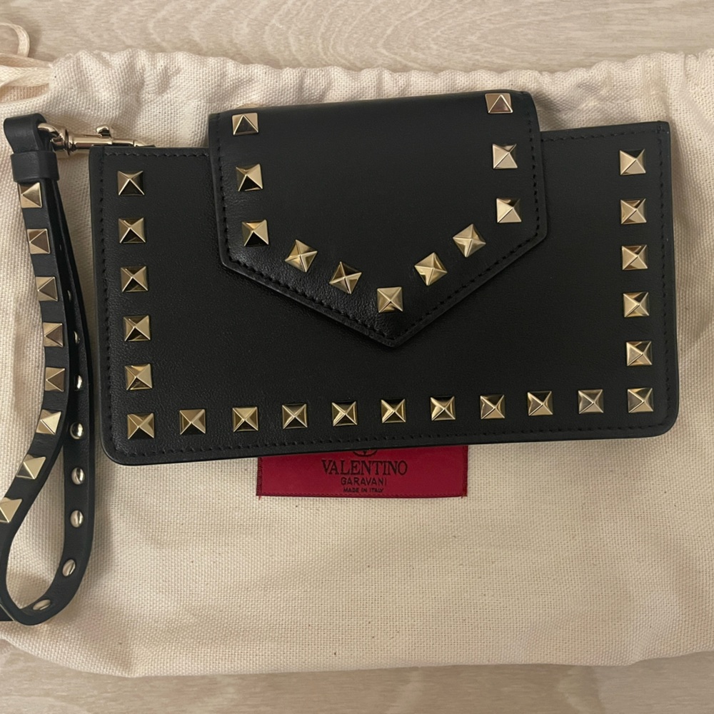 Valentino Studded Wristlet